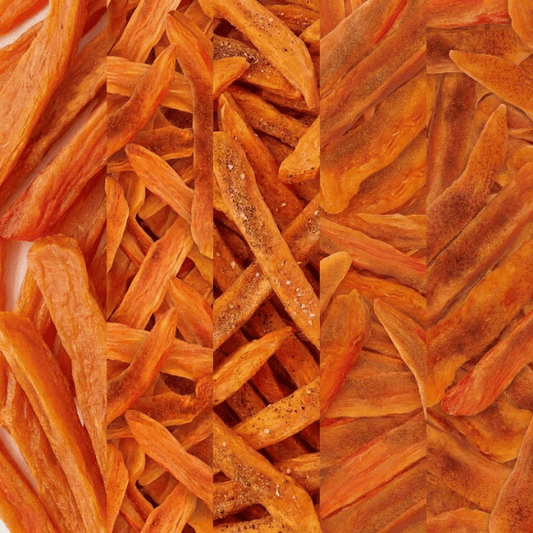 Yammy Chewy Dried Sweet Potato Sticks Variety Pack (Pack of 10) - Yammy Snacks
