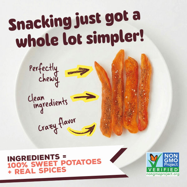 Salt & Pepper Dried Sweet Potato Sticks – Soft & Chewy Asian Snack - Yammy Snacks