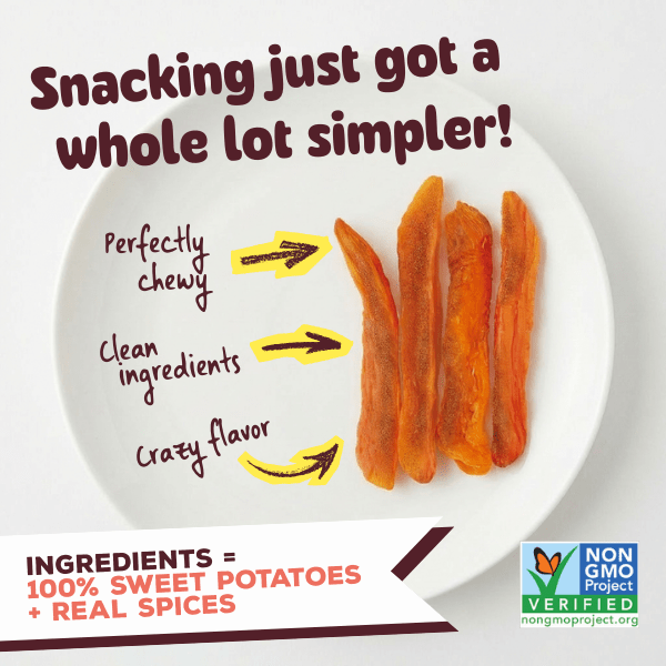 Snickerdoodle Dried Sweet Potato Sticks – Soft & Chewy Asian Snack - Yammy Snacks