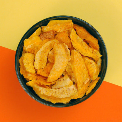Yammy Dried Mango Chips (3.9 oz Sharing Size) - Yammy 1 Ingredient Superfood Snacks