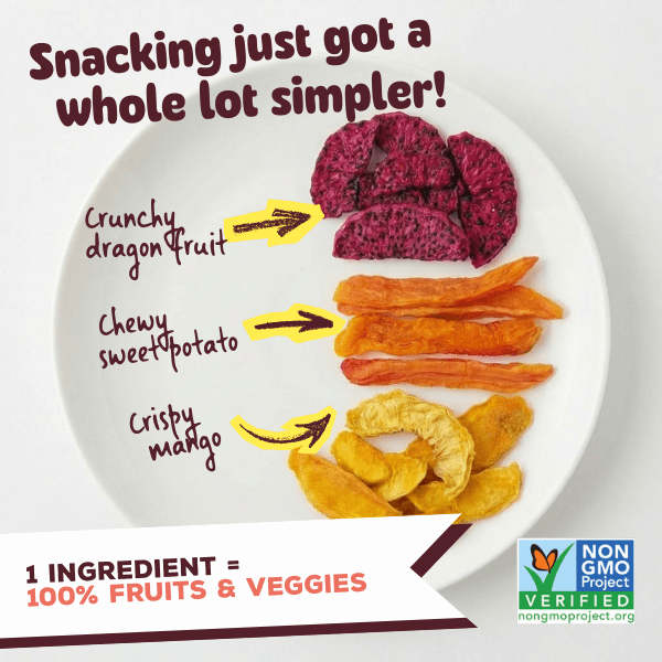 Yammy Single - Ingredient Dried Fruit Variety Pack – Texture Taste - Test - Yammy Snacks